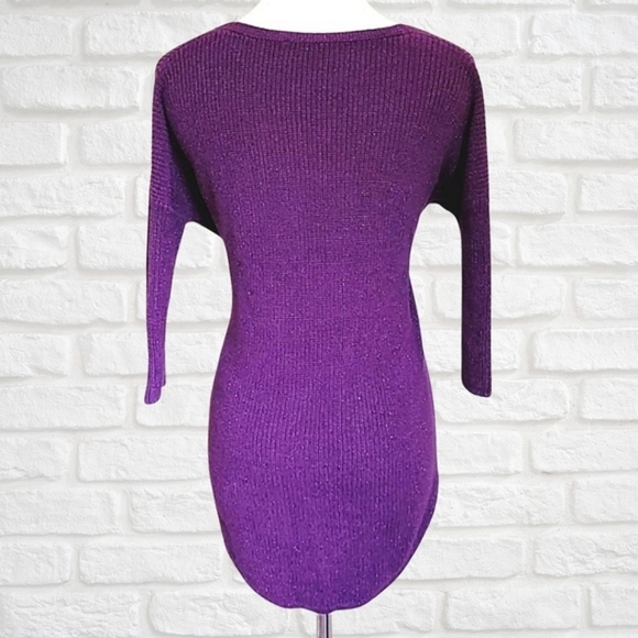 EXPRESS Dolman Style Sparkle Sweater - Picture 6 of 8